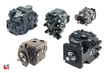 Closed circuit axial piston pumps